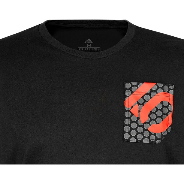 Adidas Five Ten 5.10 Brand Of The Brave T-Shirt Herren Schwarz/rot 2 Adidas Five Ten 5.10 Brand Of The Brave T-Shirt Herren Schwarz/rot – Bild 2