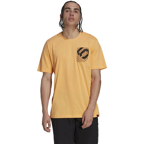 Adidas Five Ten 5.10 Brand Of The Brave T-Shirt Herren Orange 2 Adidas Five Ten 5.10 Brand Of The Brave T-Shirt Herren Orange – Bild 2