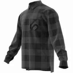 Adidas Five Ten 5.10 Langarm Flanell Hemd Herren Grau