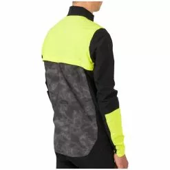 AGU Essential Prime II Regenjacke Herren Gelb/grau -Günstiges Fahrradjacken Geschäft agu essential prime reflection ii rain jacket men hi vis grey 4