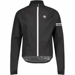 AGU Essential Regenjacke Herren Schwarz