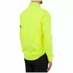 AGU Essential Regenjacke Herren Gelb -Günstiges Fahrradjacken Geschäft agu essential rain jacket men black yellow 4