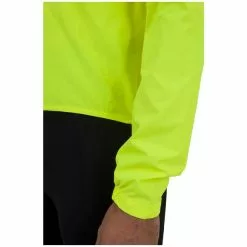 AGU Essential Regenjacke Herren Gelb -Günstiges Fahrradjacken Geschäft agu essential rain jacket men black yellow 6
