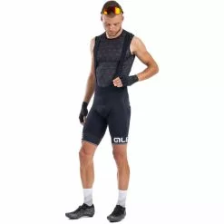 Alé Cycling Alé Cycling Corsa Trägershorts Herren Schwarz -Günstiges Fahrradjacken Geschäft ale cycling corsa bibshorts men black white 3