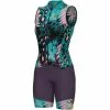 Alé Cycling Alé Cycling Esotika Trägershorts Damen Lila/türkis