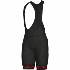 Alé Cycling Alé Cycling PRR Strada Trägershorts Herren Schwarz