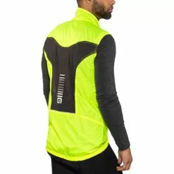 Alé Cycling Alé Cycling Guscio Light Pack Weste Herren Gelb -Günstiges Fahrradjacken Geschäft ale cycling guscio light pack vest men flou yellow 2