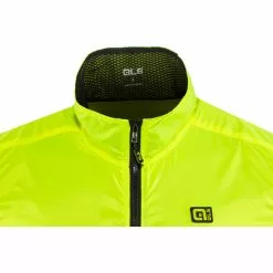 Alé Cycling Alé Cycling Guscio Light Pack Weste Herren Gelb -Günstiges Fahrradjacken Geschäft ale cycling guscio light pack vest men flou yellow 4