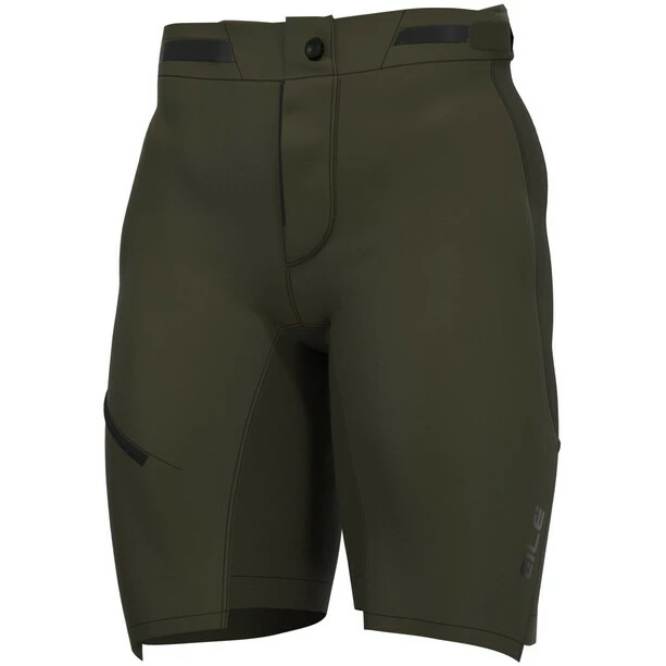 Alé Cycling Alé Cycling Off-Road Gravel Overland Shorts Herren Oliv 1 Alé Cycling Alé Cycling Off-Road Gravel Overland Shorts Herren Oliv