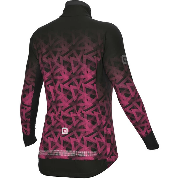 Alé Cycling Alé Cycling PR-R Pyramid Jacke Damen Schwarz/pink 2 Alé Cycling Alé Cycling PR-R Pyramid Jacke Damen Schwarz/pink – Bild 2