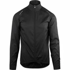 ASSOS Mille GT Windjacke Herren Schwarz -Günstiges Fahrradjacken Geschäft assos mille gt wind jacket unisex blackseries 1