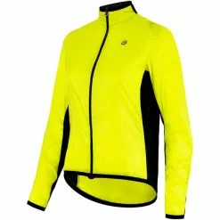 ASSOS Uma GT C2 Windjacke Damen Gelb -Günstiges Fahrradjacken Geschäft assos uma gt c2 wind jacket women optic yellow 4