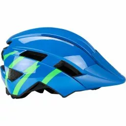 Bell Sidetrack II Helm Jugend Blau -Günstiges Fahrradjacken Geschäft bell sidetrack ii helm jugend strike gloss blue green 4
