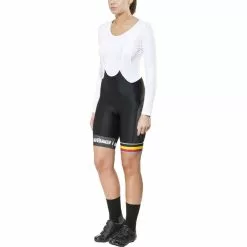 Bioracer Van Vlaanderen Pro Race Trägershorts Damen Schwarz