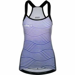 Bioracer Vesper Tan Top Damen Weiß/lila