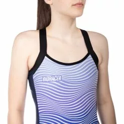 Bioracer Vesper Tan Top Damen Weiß/lila -Günstiges Fahrradjacken Geschäft bioracer vesper tan top women new wave beige purple 4