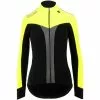 Bioracer Vesper Tempest Fluo Frühlingsjacke Damen Schwarz/gelb