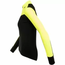Bioracer Vesper Tempest Fluo Frühlingsjacke Damen Schwarz/gelb -Günstiges Fahrradjacken Geschäft bioracer vesper tempest protect fluo spring jacket women fluo yellow 3