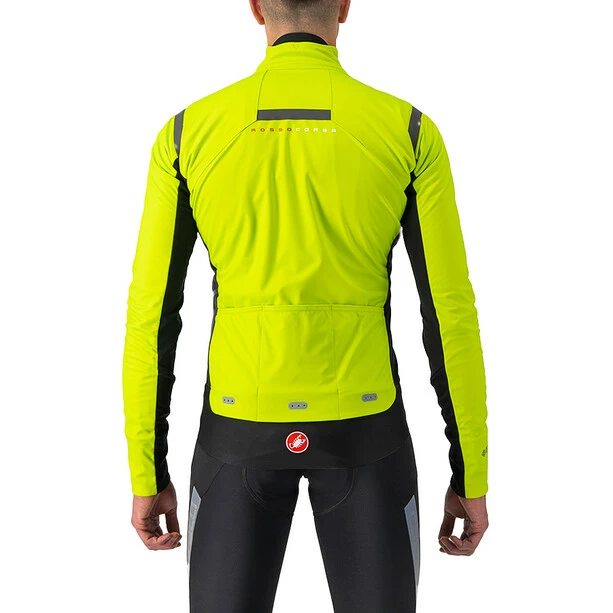 Castelli Alpha RoS 2 Jacke Herren Gelb/schwarz 2 Castelli Alpha RoS 2 Jacke Herren Gelb/schwarz – Bild 2