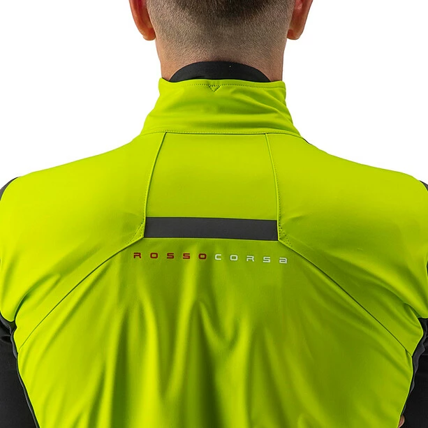 Castelli Alpha RoS 2 Jacke Herren Gelb/schwarz 4 Castelli Alpha RoS 2 Jacke Herren Gelb/schwarz – Bild 4