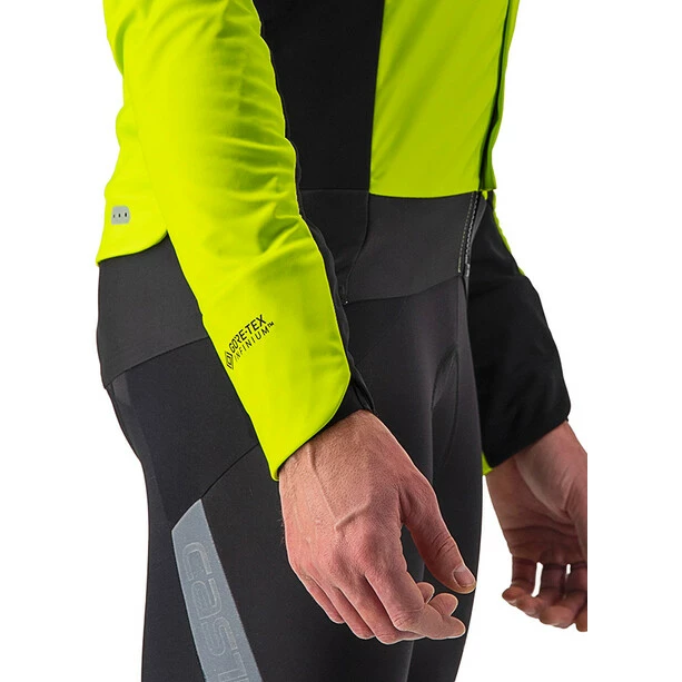 Castelli Alpha RoS 2 Jacke Herren Gelb/schwarz 5 Castelli Alpha RoS 2 Jacke Herren Gelb/schwarz – Bild 5