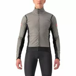 Castelli Alpha RoS 2 Jacke Herren Grau/schwarz