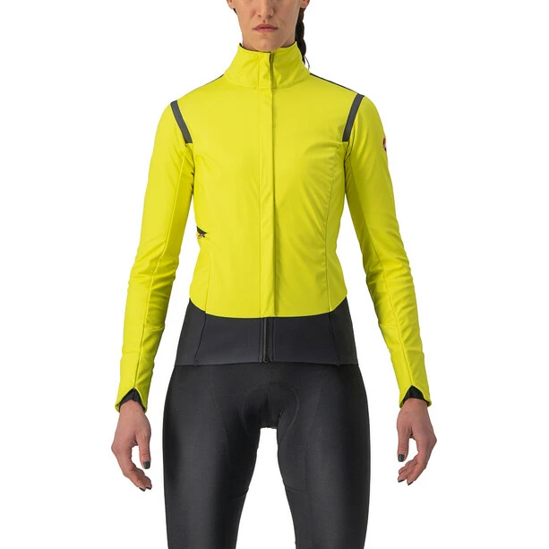 Castelli Alpha RoS 2 Jacke Damen Gelb 1 Castelli Alpha RoS 2 Jacke Damen Gelb