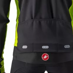 Castelli Alpha RoS 2 Leichte Jacke Herren Gelb -Günstiges Fahrradjacken Geschäft castelli alpha ros 2 light jacket men electric lime dark gray black 3