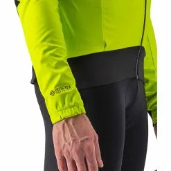 Castelli Alpha RoS 2 Leichte Jacke Herren Gelb -Günstiges Fahrradjacken Geschäft castelli alpha ros 2 light jacket men electric lime dark gray black 5