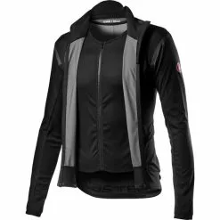 Castelli Alpha RoS 2 Light Jacke Herren Schwarz -Günstiges Fahrradjacken Geschäft castelli alpha ros 2 light jacket men light black 3
