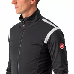 Castelli Alpha RoS 2 Leichte Jacke Herren Schwarz -Günstiges Fahrradjacken Geschäft castelli alpha ros 2 light jacket men light black white black 4
