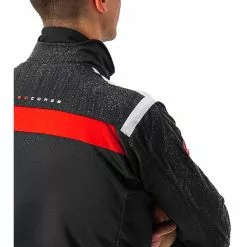 Castelli Alpha RoS 2 Leichte Jacke Herren Schwarz -Günstiges Fahrradjacken Geschäft castelli alpha ros 2 light jacket men light black white black 6