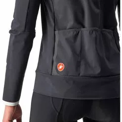 Castelli Alpha Ultimate Isolationsjacke Damen Schwarz -Günstiges Fahrradjacken Geschäft castelli alpha ultimate insulated jacket women light black white 3