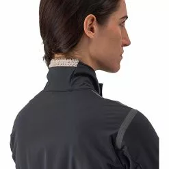 Castelli Alpha Ultimate Isolationsjacke Damen Schwarz -Günstiges Fahrradjacken Geschäft castelli alpha ultimate insulated jacket women light black white 4