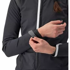 Castelli Alpha Ultimate Isolationsjacke Damen Schwarz -Günstiges Fahrradjacken Geschäft castelli alpha ultimate insulated jacket women light black white 6