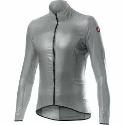 Castelli Aria Shell Jacke Herren Silber