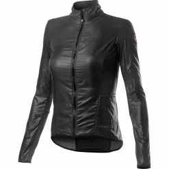 Castelli Aria Shell Jacke Damen Schwarz