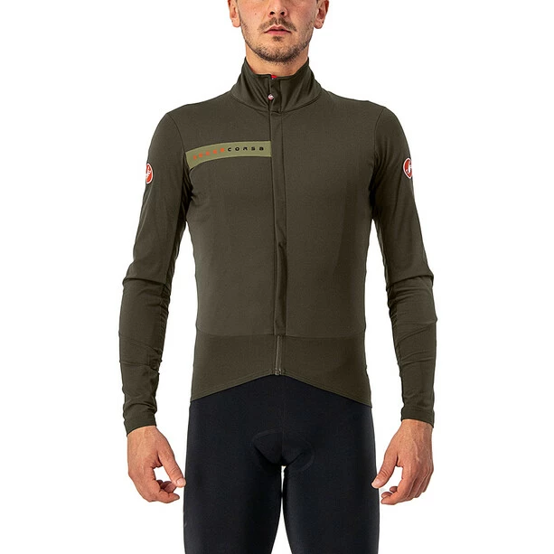 Castelli Beta RoS Jacke Herren Oliv 1 Castelli Beta RoS Jacke Herren Oliv