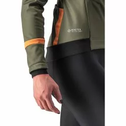 Castelli Dinamica 2 Jacke Damen Oliv -Günstiges Fahrradjacken Geschäft castelli dinamica 2 jacket women military green melon 4