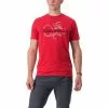 Castelli Finale Tee Herren Rot