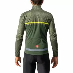 Castelli Finestre Jacke Herren Oliv -Günstiges Fahrradjacken Geschäft castelli finestre jacket men military green light military chartreuse 5
