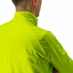 Castelli Go Jacke Herren Gelb -Günstiges Fahrradjacken Geschäft castelli go jacket men electric lime black 6