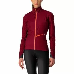 Castelli Go Jacke Damen Rot