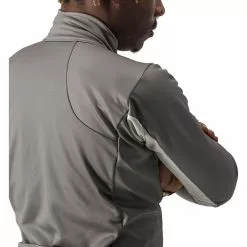 Castelli Mortirolo 6S Jacke Herren Grau -Günstiges Fahrradjacken Geschäft castelli mortirolo 6s jacket men nickel gray chalk black reflex 3