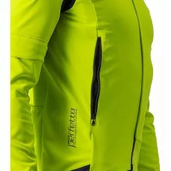 Castelli Perfetto RoS 2 Zip-Off Jacke Herren Gelb -Günstiges Fahrradjacken Geschäft castelli perfetto ros 2 convertible jacket men electric lime dark gray 5