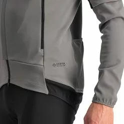 Castelli Perfetto RoS 2 Zip-Off Jacke Herren Grau -Günstiges Fahrradjacken Geschäft castelli perfetto ros 2 convertible jacket men nickel gray travertine gray 5