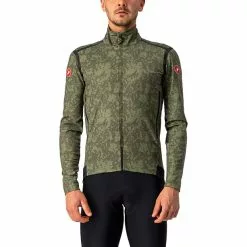 Castelli Perfetto RoS Langarm Jacke Herren Oliv
