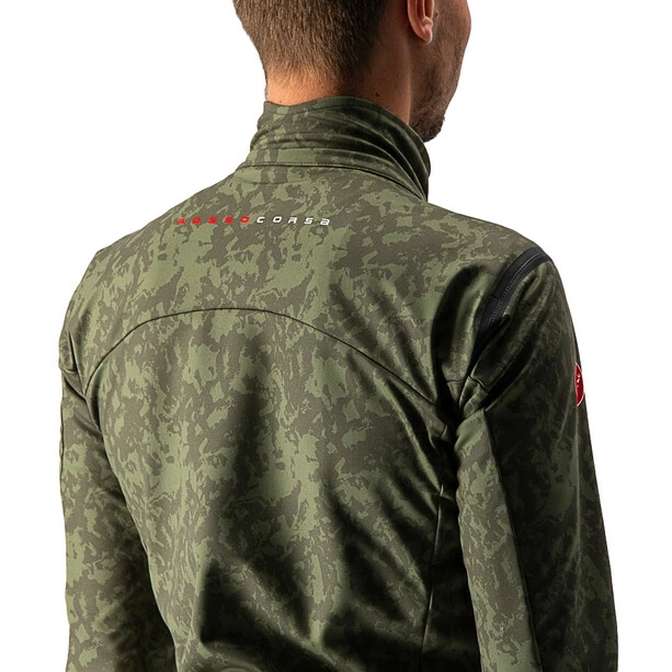 Castelli Perfetto RoS Langarm Jacke Herren Oliv 4 Castelli Perfetto RoS Langarm Jacke Herren Oliv – Bild 4