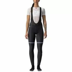 Castelli Polare Trägerhose Damen Schwarz