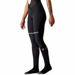 Castelli Polare Trägerhose Damen Schwarz -Günstiges Fahrradjacken Geschäft castelli polare bib tights women black 3